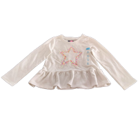 The Children's Place Kids White Top&nbsp;&nbsp;&nbsp;&nbsp;&nbsp;&nbsp;
