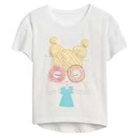 GAP  Boys Printed Cotton Blend T Shirt&nbsp;&nbsp;&nbsp;