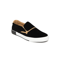 Aeropostale Men Black Slip-On Sneakers&nbsp;&nbsp;&nbsp;