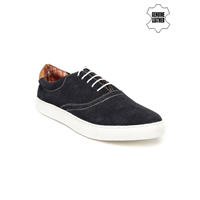 Arrow Men Navy Oliver Suede Sneakers&nbsp;&nbsp;&nbsp;&nbsp;&nbsp;