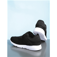 Crew STREET Men Black Running Shoes&nbsp;&nbsp;&nbsp;&nbsp;&nbsp;&nbsp;