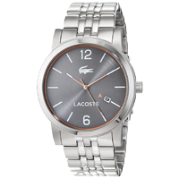 Lacoste Metro Analogue Grey Round Dial M&nbsp;