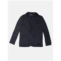 ether Men Navy Blue Self Design Single-B&nbsp;