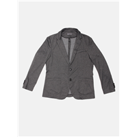 ether Men Charcoal Grey Self-Design Sing&nbsp;