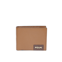French Connection Men Tan Leather Two Fo&nbsp;