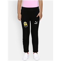 Puma Girls Black Minions Tight Fit Leggi&nbsp;