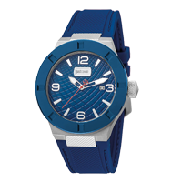 Just Cavalli Men's Rock Watch Blue Ceram&nbsp;