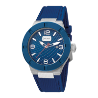 Just Cavalli Men's Rock Watch Blue Ceram&nbsp;