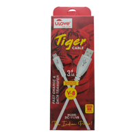 ULOVE TIGER Cable (PACK OF 2)&nbsp;&nbsp;&nbsp;&nbsp;&nbsp;&nbsp;&nbsp;&nbsp;&nbsp;&nbsp;&nbsp;&nbsp;