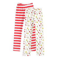 YK Basics Girls Pack of 2 Printed Ankle-&nbsp;