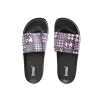 Roadster Women Houndstooth Print Sliders&nbsp;