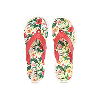 DressBerry Women Floral Print Thong Flip&nbsp;