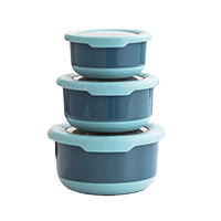 Kairos Space Saver Container Set Of 3&nbsp;&nbsp;&nbsp;&nbsp;