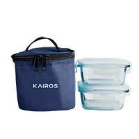 Kairos Microwave Safe Glass Lunch Box Wi&nbsp;