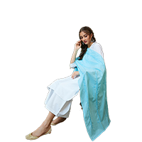House of Pataudi Embroidered Dupatta&nbsp;&nbsp;&nbsp;&nbsp;&nbsp;