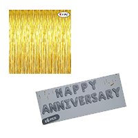 Jack Williams Anniversary Banner & Foil&nbsp;&nbsp;