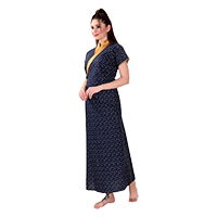 Jack Williams Women Pure Cotton Housecoa&nbsp;