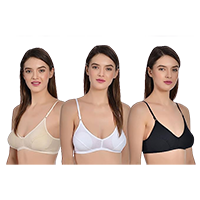 Aimly Womens Cotton Non-Padded Non-Wired&nbsp;