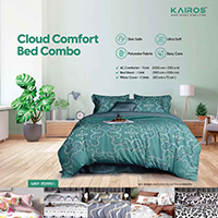 KAIROS CLOUD COMFORT BED COMBO 4PCS&nbsp;&nbsp;&nbsp;&nbsp;&nbsp;&nbsp;