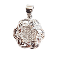 92.5 Silver Flower Shape Pendant for Wom&nbsp;