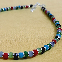 92.5 Silver Multi Color Beads Nazariya A&nbsp;
