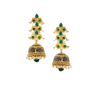Anouk  Dome Shaped Jhumka Earrings&nbsp;&nbsp;&nbsp;&nbsp;&nbsp;&nbsp;&nbsp;