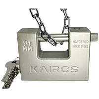 KAIROS SHUTTER LOCK (94MM) WITH 5 KEYS&nbsp;&nbsp;&nbsp;