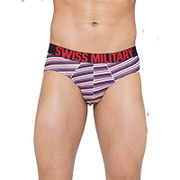Swiss Military Men Striped Anti Microbia&nbsp;