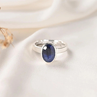 Oorja Blue Sapphire (neelam) Ring&nbsp;&nbsp;&nbsp;&nbsp;&nbsp;&nbsp;&nbsp;&nbsp;