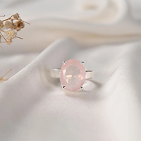 Oorja Rose Quartz Ring&nbsp;&nbsp;&nbsp;&nbsp;&nbsp;&nbsp;&nbsp;&nbsp;&nbsp;&nbsp;&nbsp;&nbsp;&nbsp;&nbsp;&nbsp;&nbsp;&nbsp;&nbsp;&nbsp;