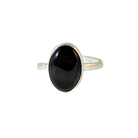 Oorja Black Obsidian Ring&nbsp;&nbsp;&nbsp;&nbsp;&nbsp;&nbsp;&nbsp;&nbsp;&nbsp;&nbsp;&nbsp;&nbsp;&nbsp;&nbsp;&nbsp;&nbsp;