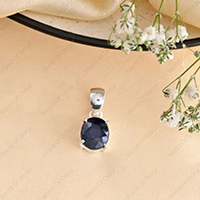 Oorja Blue Sapphire (neelam) Pendant&nbsp;&nbsp;&nbsp;&nbsp;&nbsp;