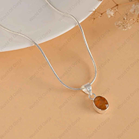 Oorja Yellow Sapphire (Pukhraj) Pendant&nbsp;&nbsp;