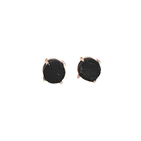 Oorja Raw Black Tourmaline Studs&nbsp;&nbsp;&nbsp;&nbsp;&nbsp;&nbsp;&nbsp;&nbsp;&nbsp;