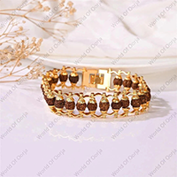 Oorja 5 Mukhi Rudraksha Bracelet&nbsp;&nbsp;&nbsp;&nbsp;&nbsp;&nbsp;&nbsp;&nbsp;&nbsp;