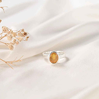 Oorja Yellow Sapphire (Pukhraj) Ring&nbsp;&nbsp;&nbsp;&nbsp;&nbsp;
