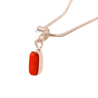 Oorja Red Coral (moonga) Pendant&nbsp;&nbsp;&nbsp;&nbsp;&nbsp;&nbsp;&nbsp;&nbsp;&nbsp;