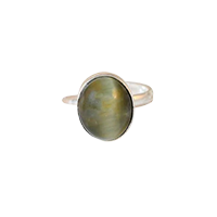 Oorja Cats Eye (Lehsunia) Ring&nbsp;&nbsp;&nbsp;&nbsp;&nbsp;&nbsp;&nbsp;&nbsp;&nbsp;&nbsp;&nbsp;