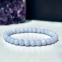 Oorja Blue Lace Agate Bracelet&nbsp;&nbsp;&nbsp;&nbsp;&nbsp;&nbsp;&nbsp;&nbsp;&nbsp;&nbsp;&nbsp;