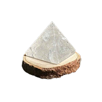 Oorja Clear Quartz (Sphatik) Pyramid&nbsp;&nbsp;&nbsp;&nbsp;&nbsp;