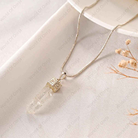 Oorja Clear Quartz Pencil Pendant&nbsp;&nbsp;&nbsp;&nbsp;&nbsp;&nbsp;&nbsp;&nbsp;