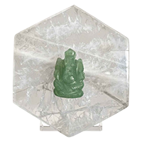 Oorja Green aventurine Ganesh Ji Murti&nbsp;&nbsp;&nbsp;