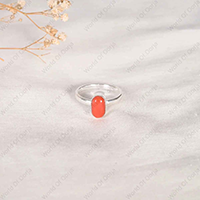 Oorja Red Coral (moonga) Ring&nbsp;&nbsp;&nbsp;&nbsp;&nbsp;&nbsp;&nbsp;&nbsp;&nbsp;&nbsp;&nbsp;&nbsp;