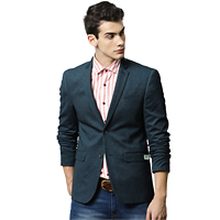 Mr Bowerbird Solid Tailored Fit Casual B&nbsp;